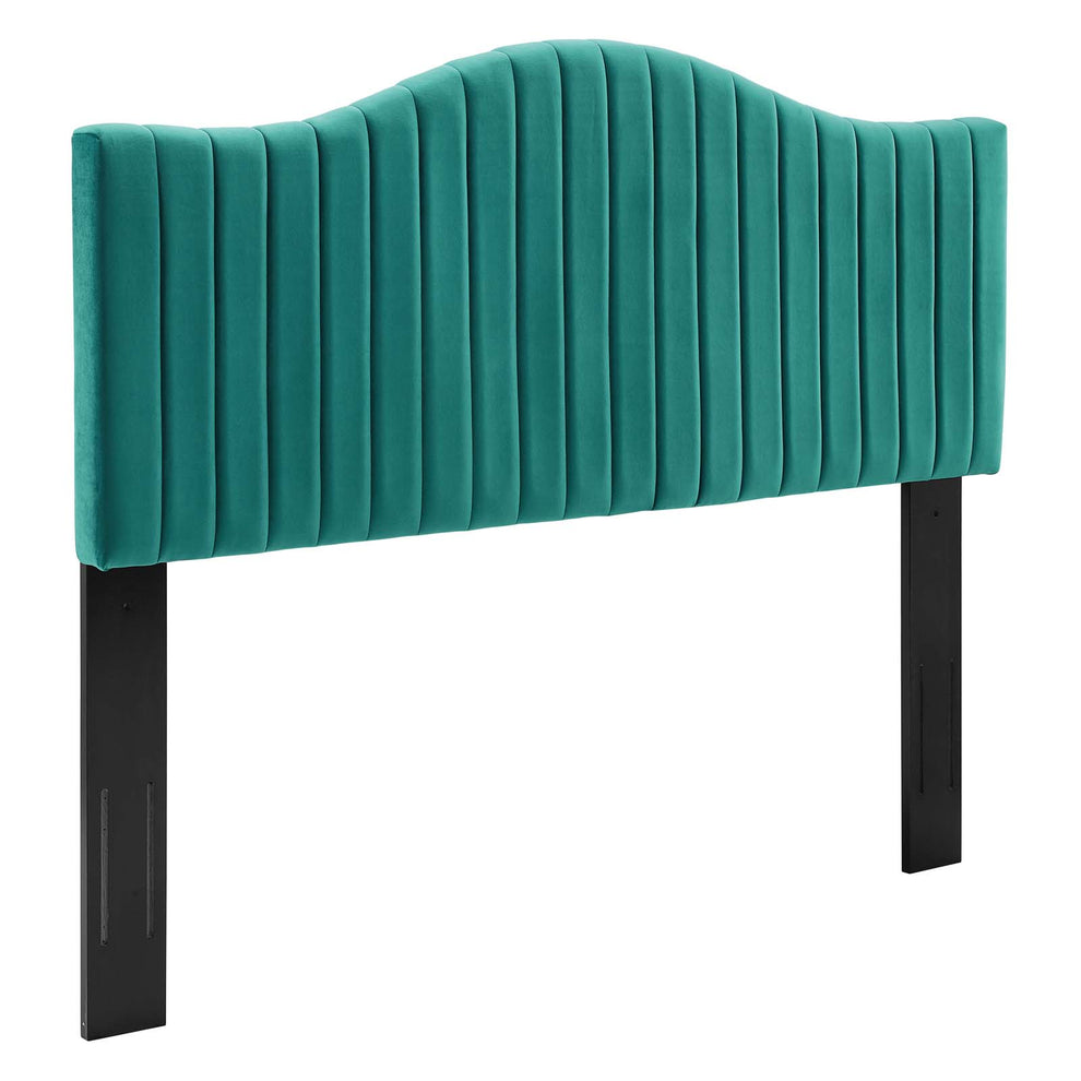 Brielle Channel Tufted Performance Velvet King/California King Headboard By Modway - MOD-6560 | Headboards | Modishstore - 17