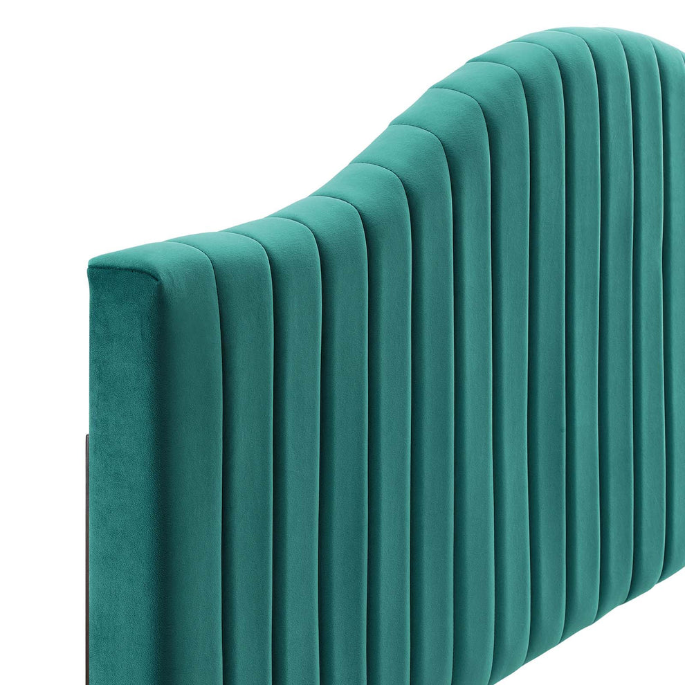 Brielle Channel Tufted Performance Velvet King/California King Headboard By Modway - MOD-6560 | Headboards | Modishstore - 20