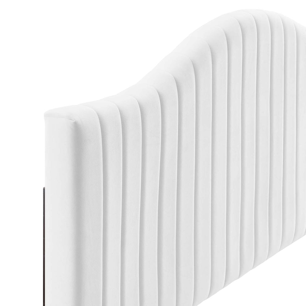 Brielle Channel Tufted Performance Velvet King/California King Headboard By Modway - MOD-6560 | Headboards | Modishstore - 25