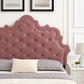 Arabella Button-Tufted Performance Velvet Twin Headboard By Modway - MOD-6562 | Headboards | Modishstore - 16