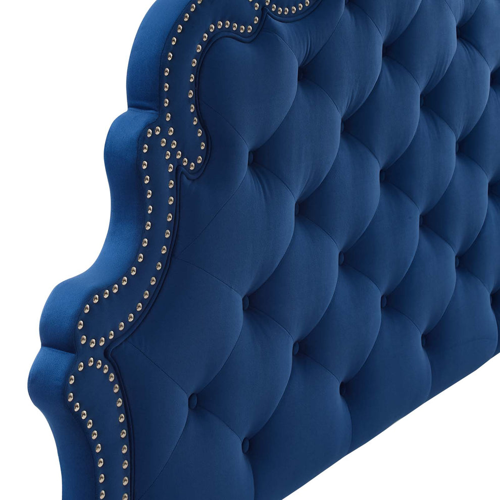Arabella Button-Tufted Performance Velvet Twin Headboard By Modway - MOD-6562 | Headboards | Modishstore - 18