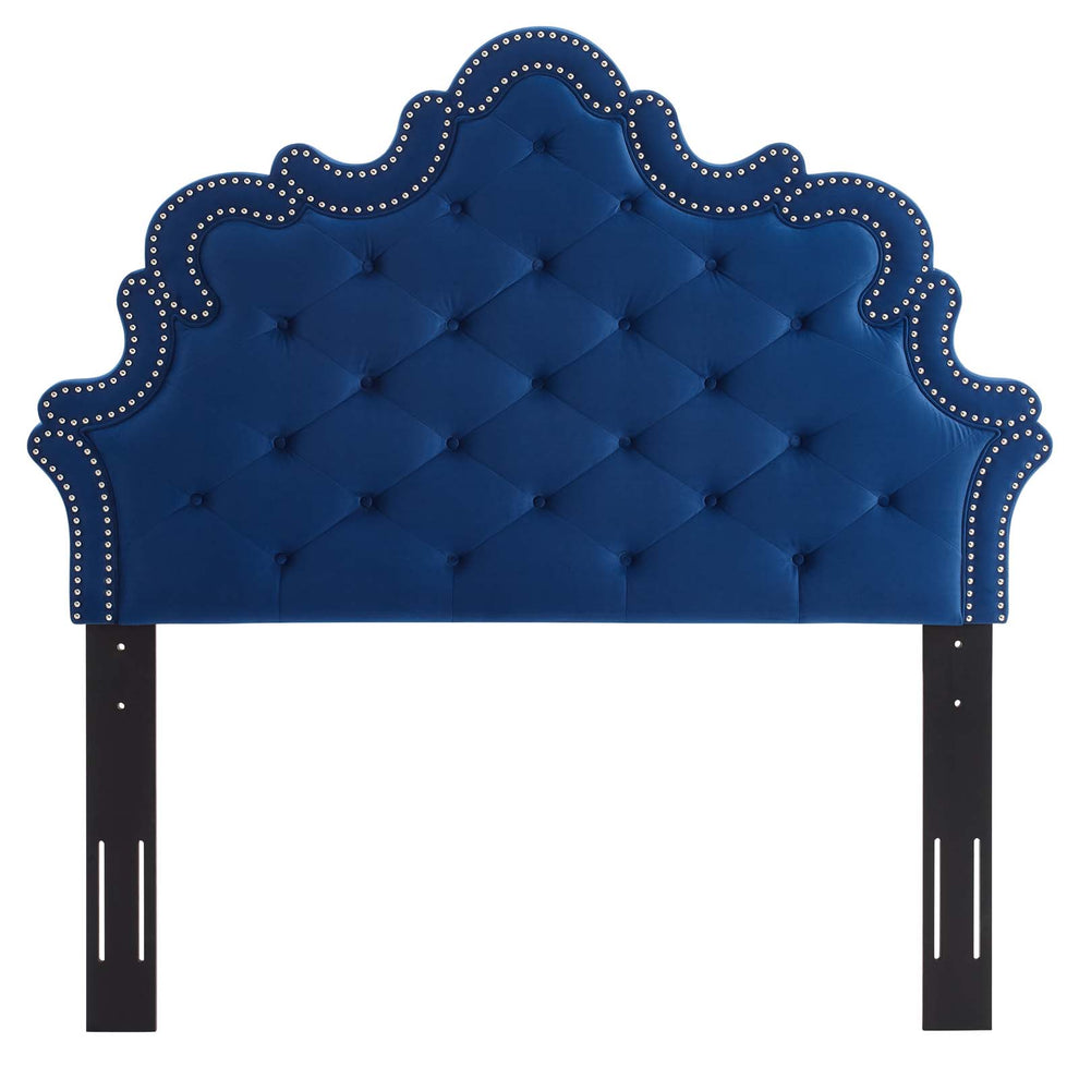Arabella Button-Tufted Performance Velvet Twin Headboard By Modway - MOD-6562 | Headboards | Modishstore - 19