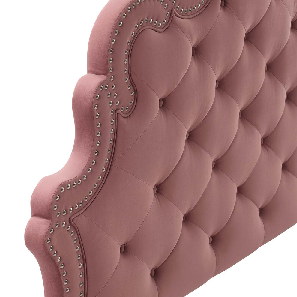 Arabella Button-Tufted Performance Velvet Full/Queen Headboard By Modway - MOD-6563 | Headboards | Modishstore - 2
