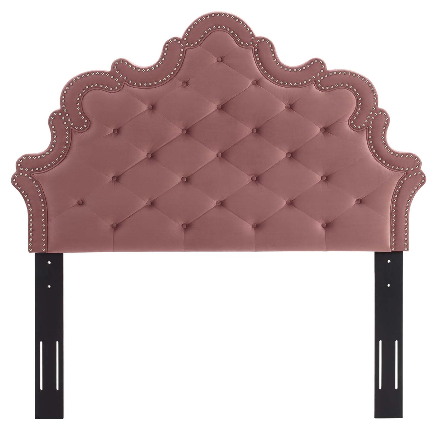 Arabella Button-Tufted Performance Velvet Full/Queen Headboard By Modway - MOD-6563 | Headboards | Modishstore - 3
