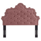 Arabella Button-Tufted Performance Velvet Full/Queen Headboard By Modway - MOD-6563 | Headboards | Modishstore - 4