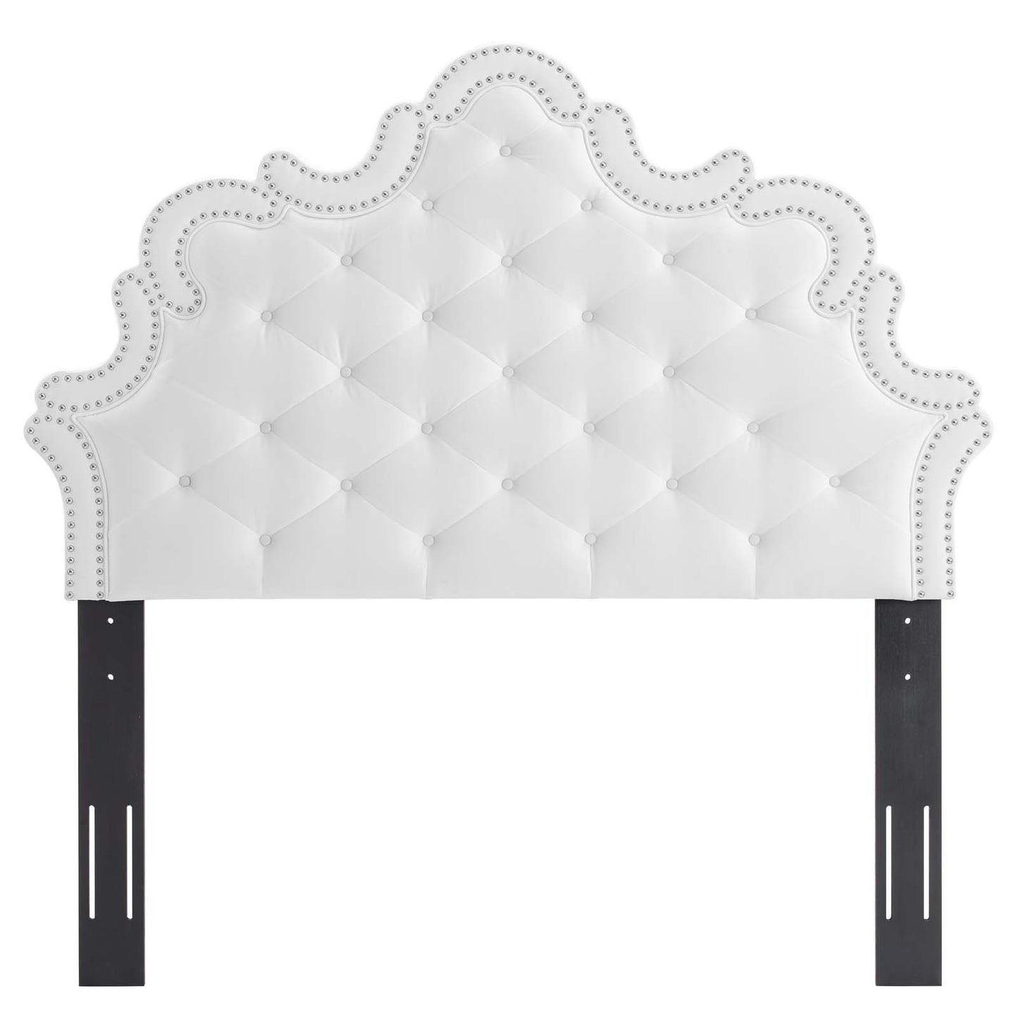 Arabella Button-Tufted Performance Velvet Full/Queen Headboard By Modway - MOD-6563 | Headboards | Modishstore - 19