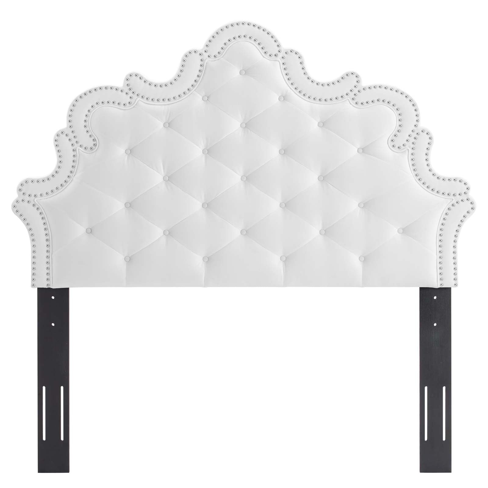 Arabella Button-Tufted Performance Velvet Full/Queen Headboard By Modway - MOD-6563 | Headboards | Modishstore - 19