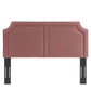 Cynthia Performance Velvet Twin Headboard By Modway - MOD-6565 | Headboards | Modishstore - 12