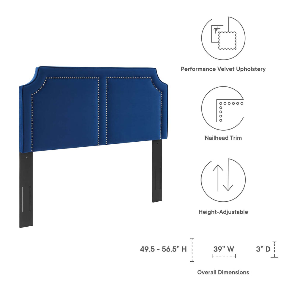 Cynthia Performance Velvet Twin Headboard By Modway - MOD-6565 | Headboards | Modishstore - 21