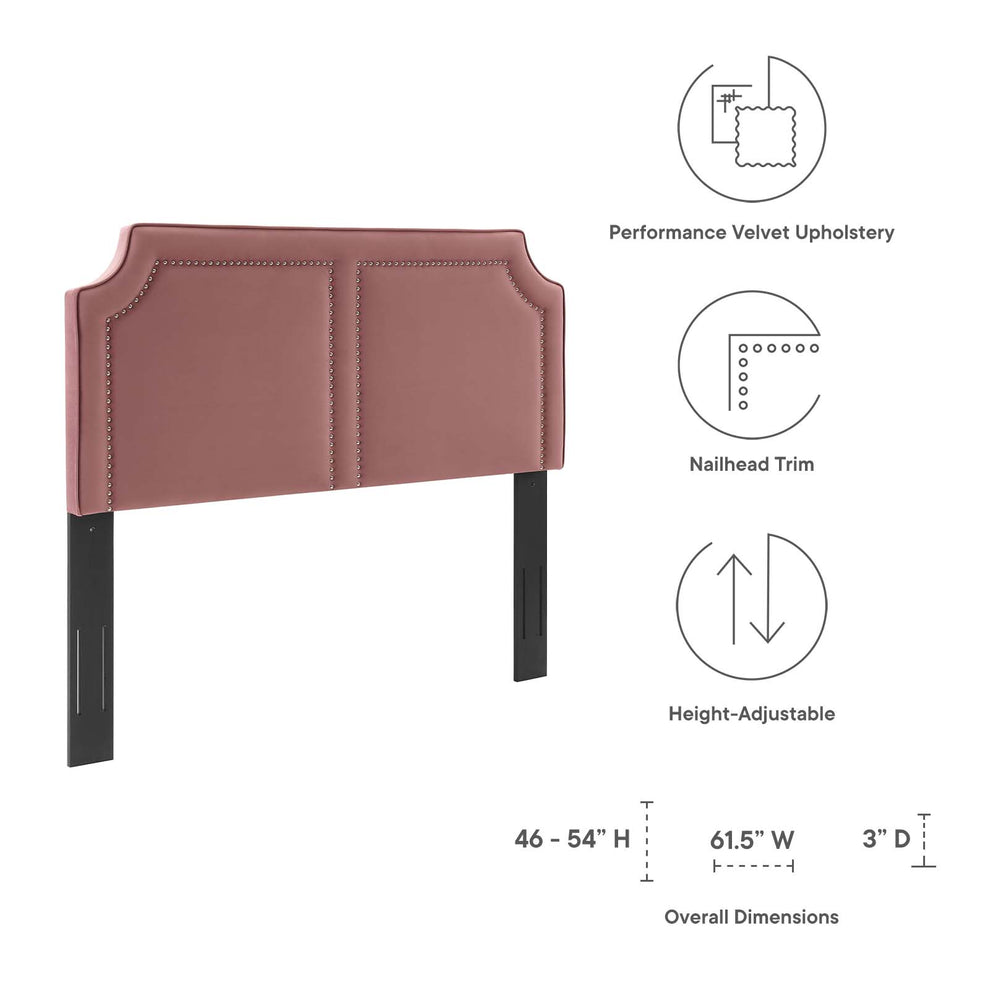 Cynthia Performance Velvet Full/Queen Headboard By Modway - MOD-6566 | Headboards | Modishstore - 13