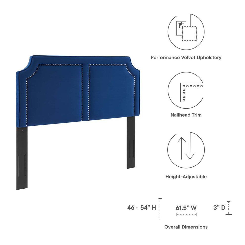 Cynthia Performance Velvet Full/Queen Headboard By Modway - MOD-6566 | Headboards | Modishstore - 21