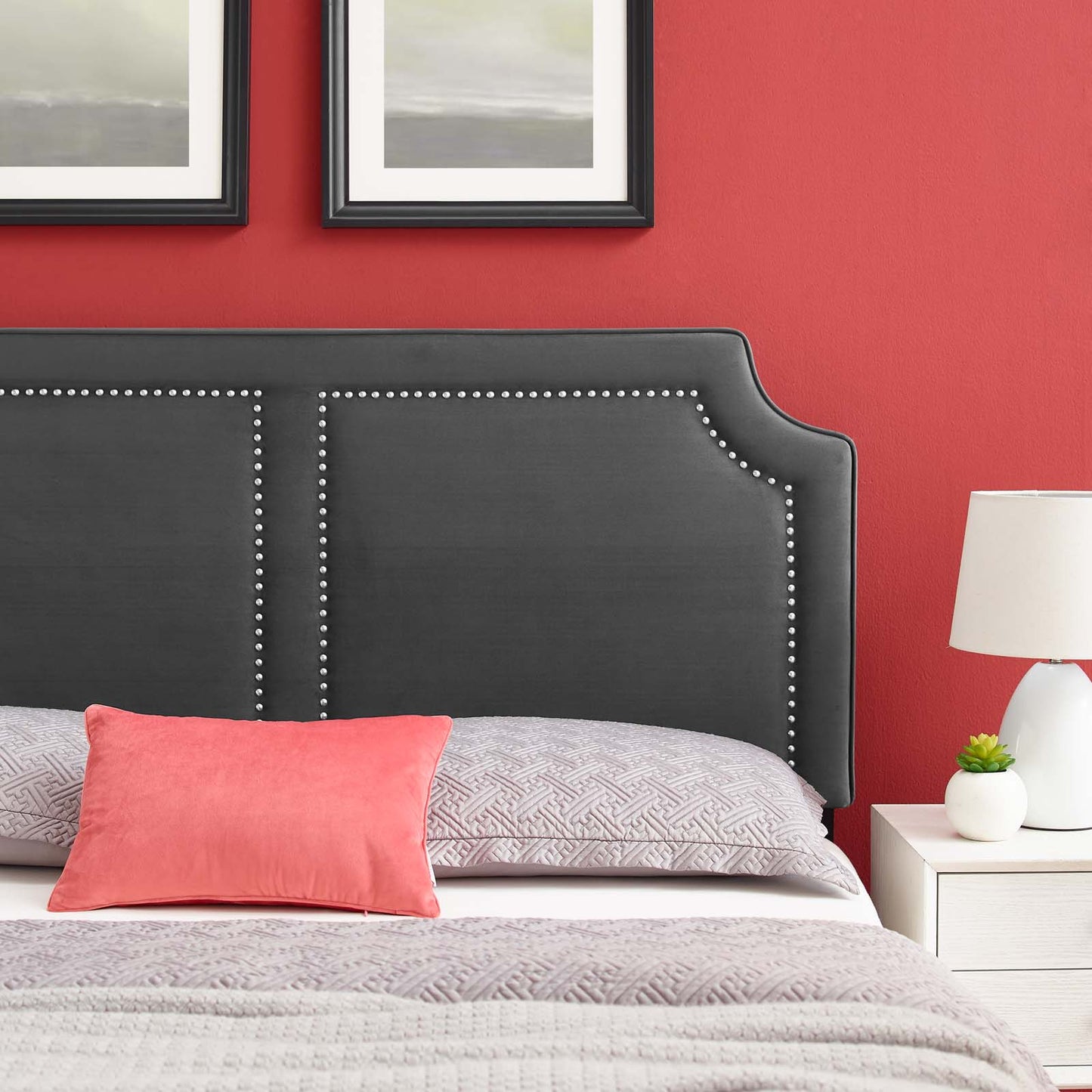 Cynthia Performance Velvet King/California King Headboard By Modway - MOD-6567 | Headboards | Modishstore - 1