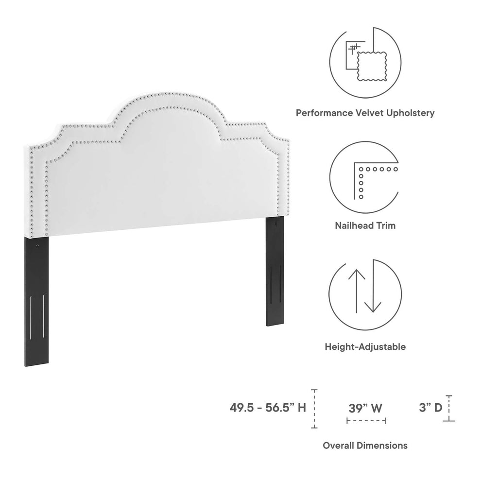 Belinda Performance Velvet Twin Headboard By Modway - MOD-6568 | Headboards | Modishstore - 29