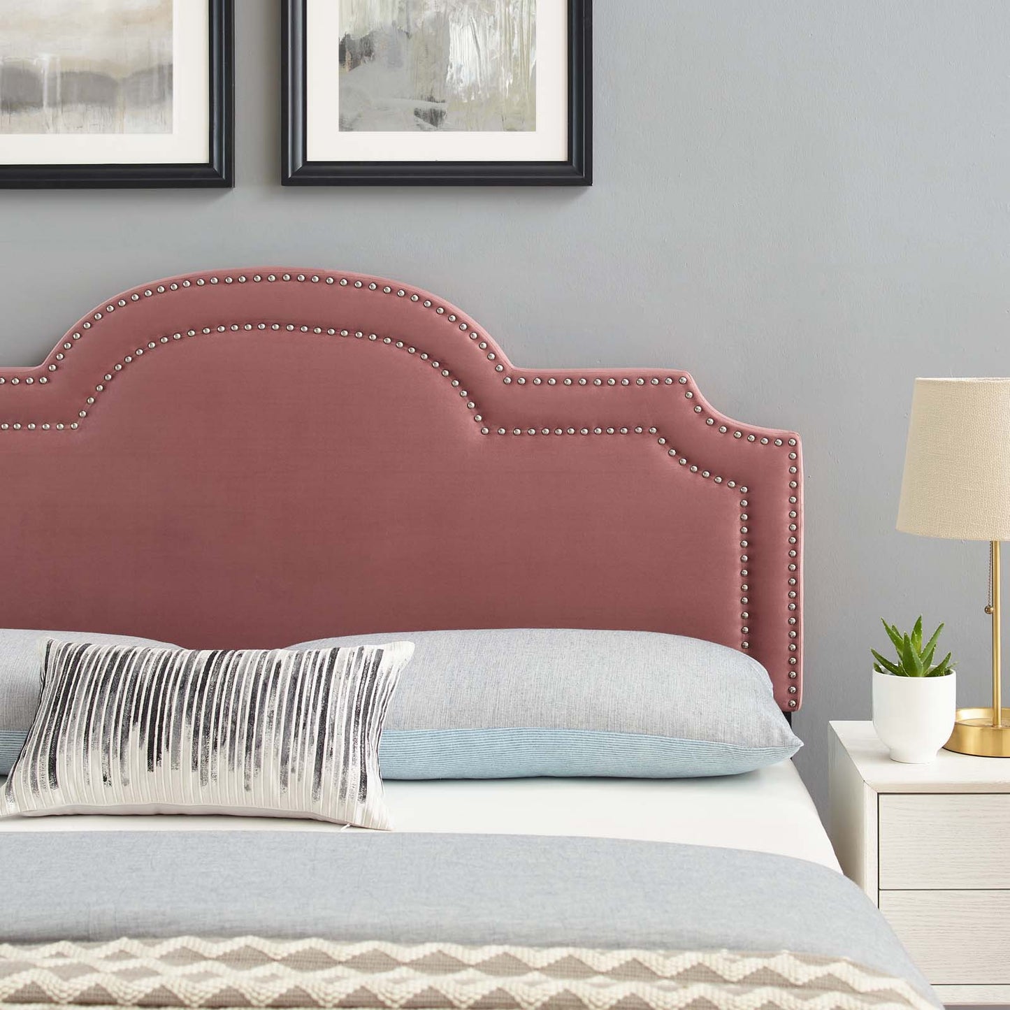 Belinda Performance Velvet Full/Queen Headboard By Modway - MOD-6569 | Headboards | Modishstore - 16