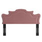 Evangeline Performance Velvet Twin Headboard By Modway - MOD-6571 | Headboards | Modishstore - 12