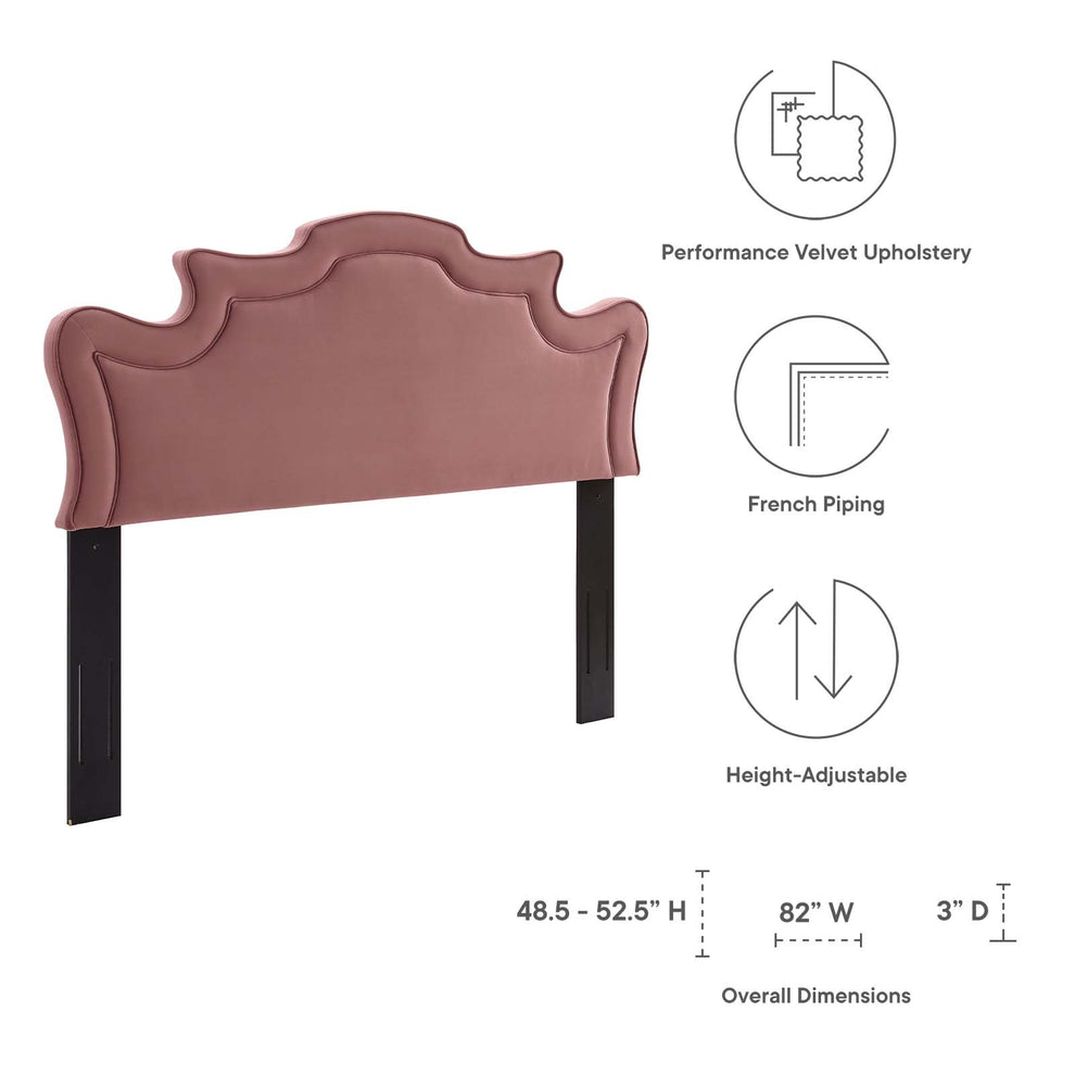 Evangeline Performance Velvet King/California King Headboard By Modway - MOD-6573 | Headboards | Modishstore - 13