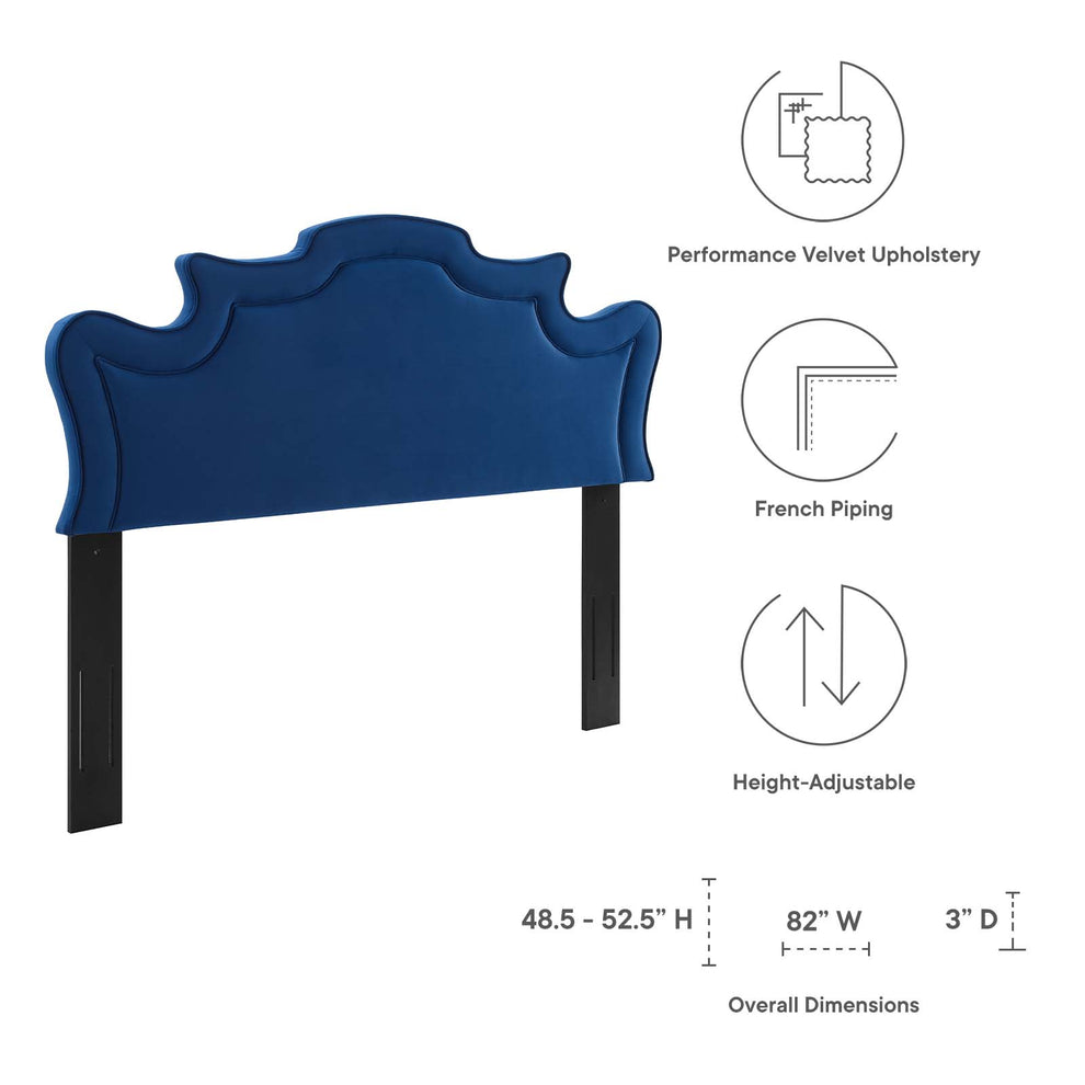 Evangeline Performance Velvet King/California King Headboard By Modway - MOD-6573 | Headboards | Modishstore - 21