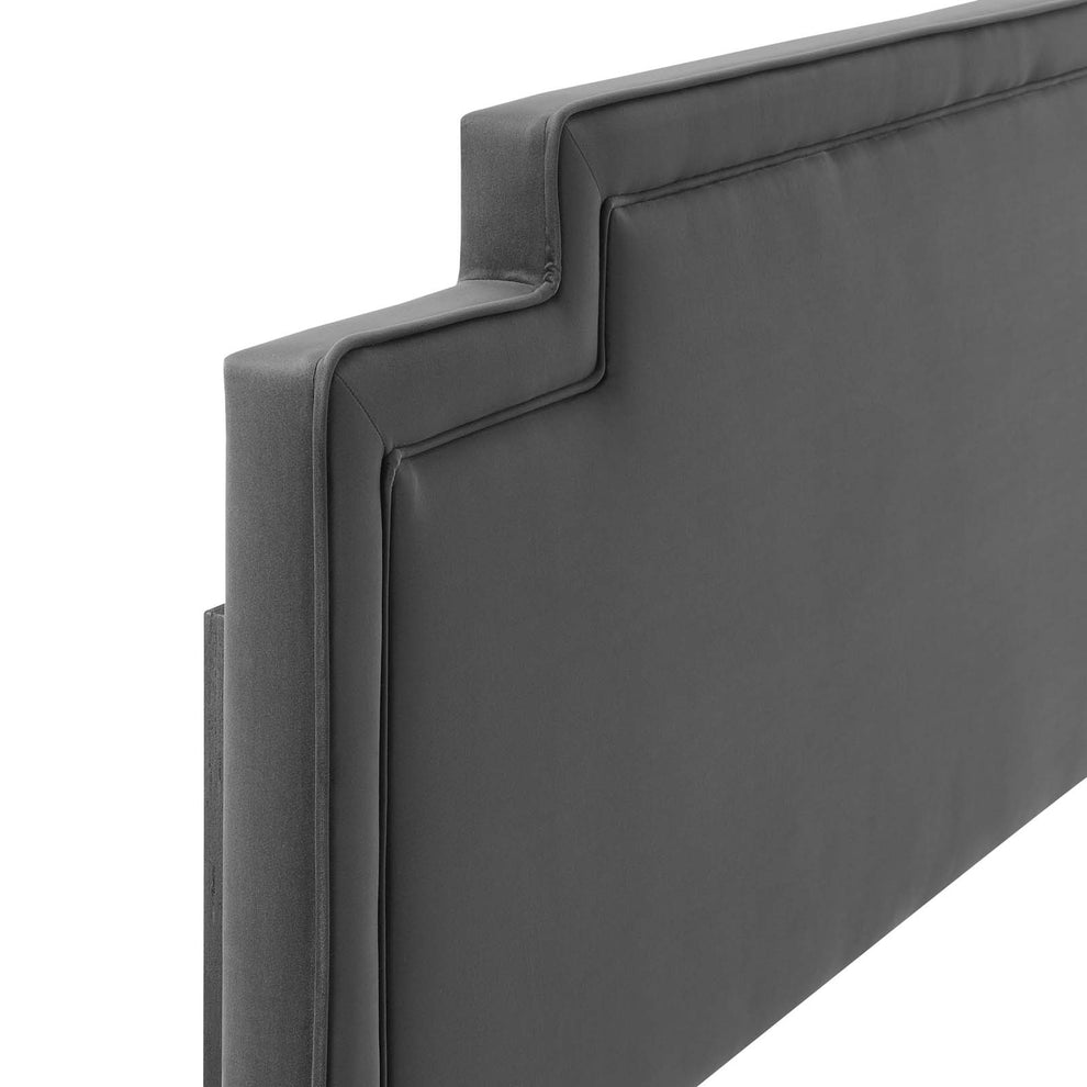 Transfix Performance Velvet Full/Queen Headboard By Modway - MOD-6575 | Headboards | Modishstore - 3