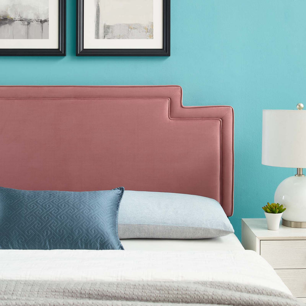 Transfix Performance Velvet Full/Queen Headboard By Modway - MOD-6575 | Headboards | Modishstore - 16