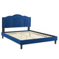 Emerson Performance Velvet Queen Platform Bed By Modway - MOD-6579 | Beds | Modishstore - 60