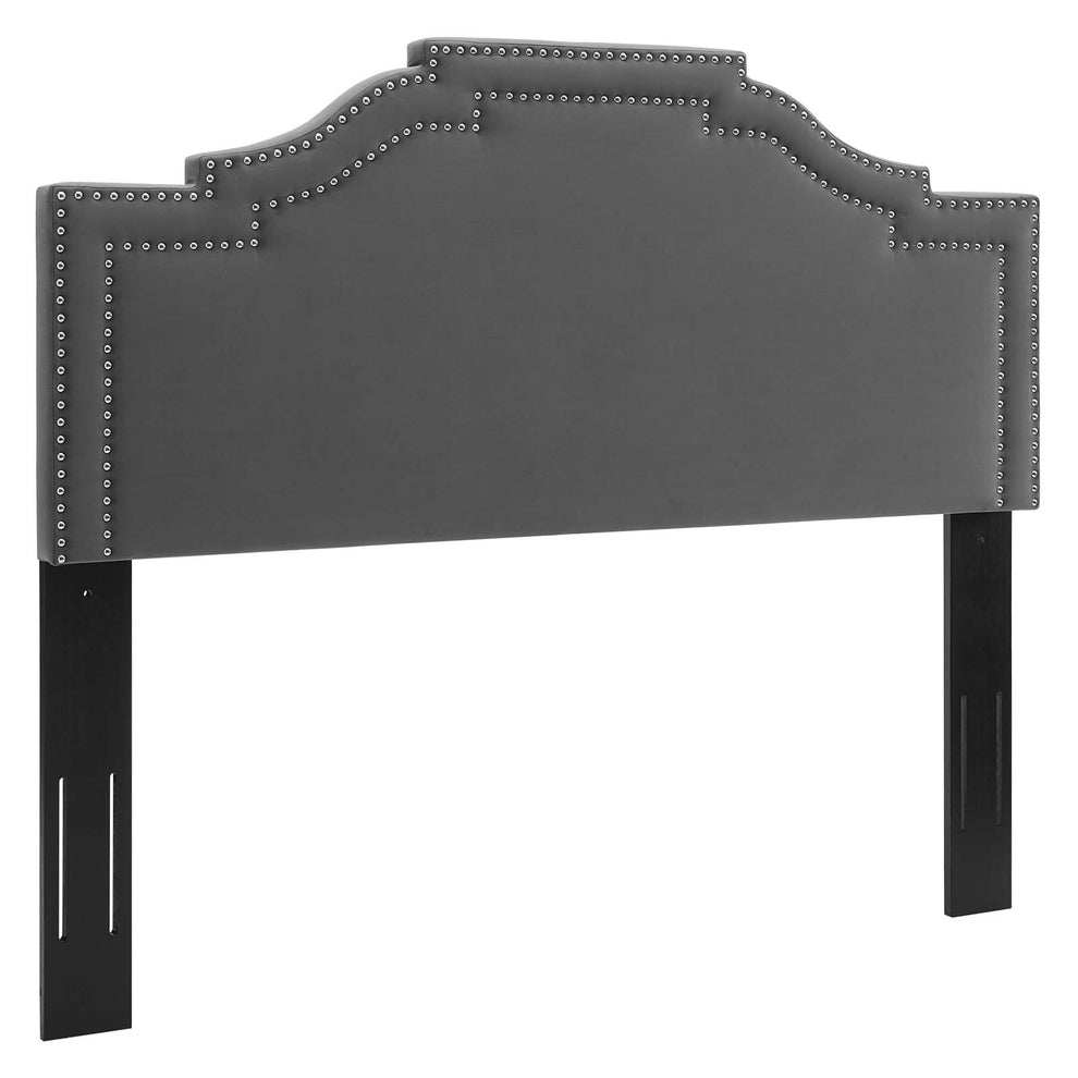 Adelaide Performance Velvet Queen Platform Bed By Modway - MOD-6580 | Beds | Modishstore - 12