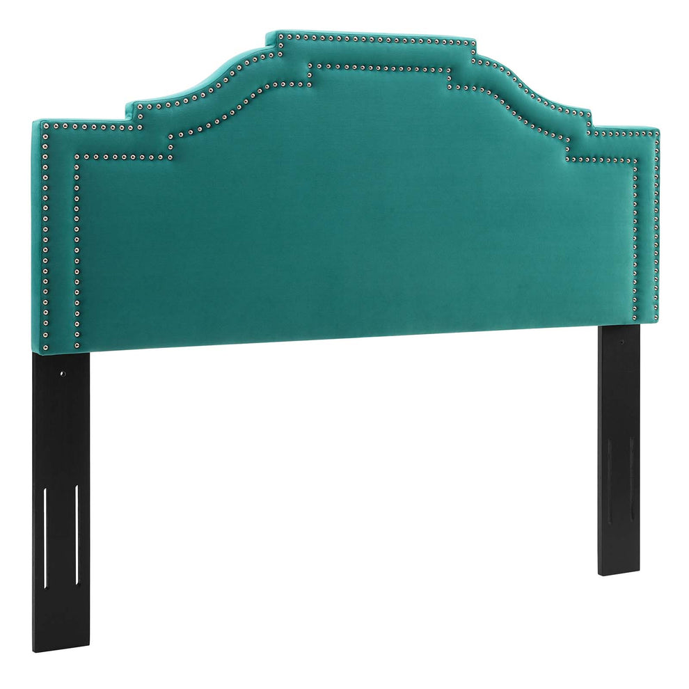 Adelaide Performance Velvet Queen Platform Bed By Modway - MOD-6582 | Beds | Modishstore - 88