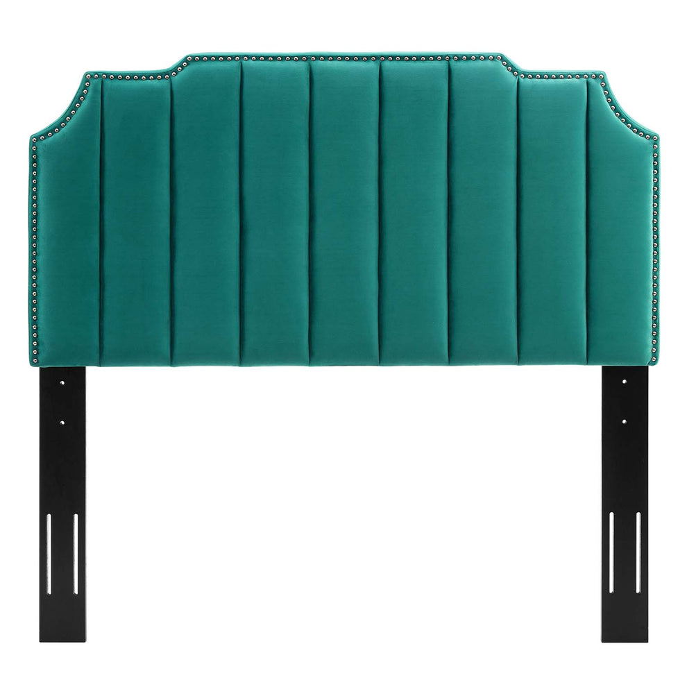 Colette Queen Performance Velvet Platform Bed By Modway - MOD-6583 | Beds | Modishstore - 99