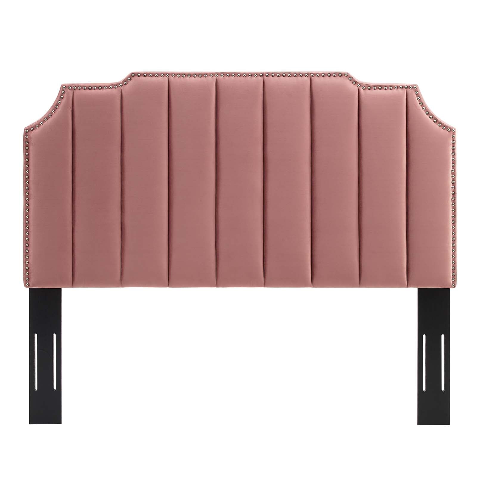 Colette Queen Performance Velvet Platform Bed By Modway - MOD-6585 | Beds | Modishstore - 19