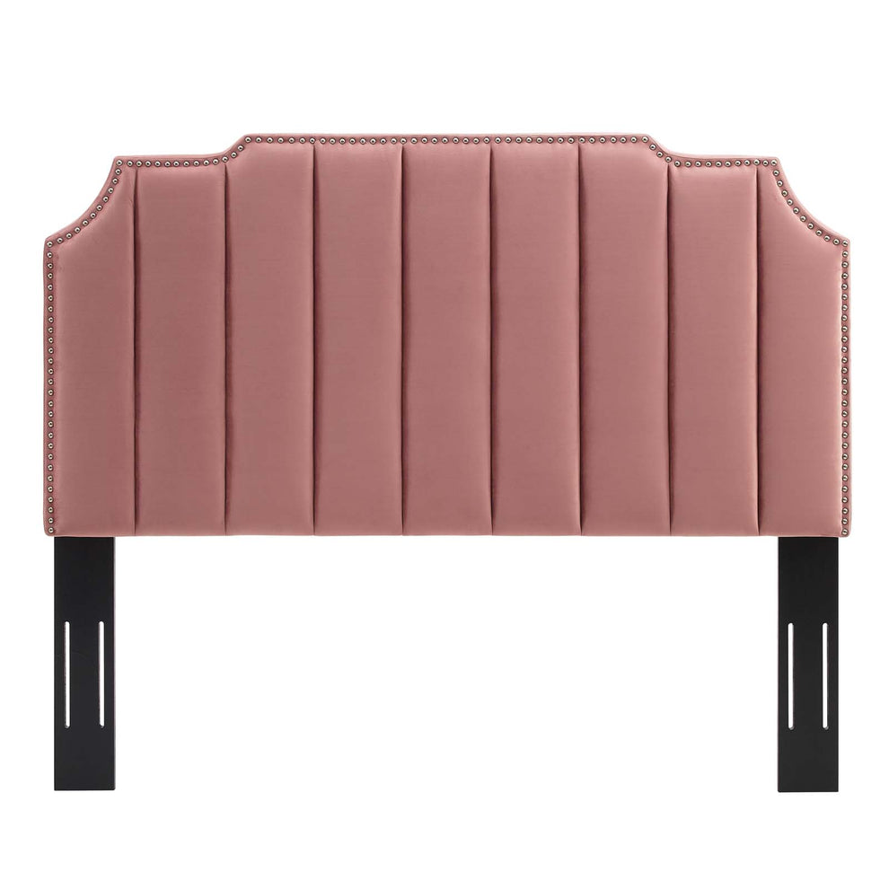 Colette Queen Performance Velvet Platform Bed By Modway - MOD-6585 | Beds | Modishstore - 19