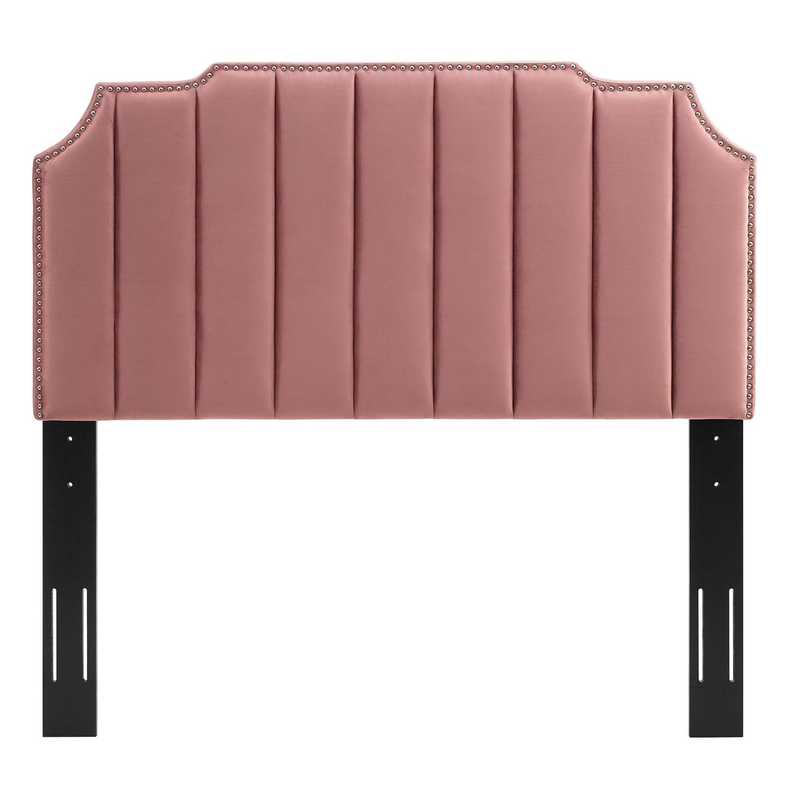 Colette Queen Performance Velvet Platform Bed By Modway - MOD-6585 | Beds | Modishstore - 20