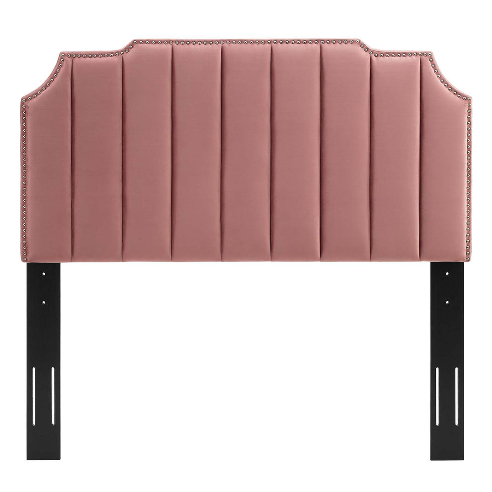 Colette Queen Performance Velvet Platform Bed By Modway - MOD-6585 | Beds | Modishstore - 20