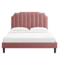 Colette Queen Performance Velvet Platform Bed By Modway - MOD-6585 | Beds | Modishstore - 28