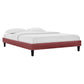 Colette Queen Performance Velvet Platform Bed By Modway - MOD-6585 | Beds | Modishstore - 30