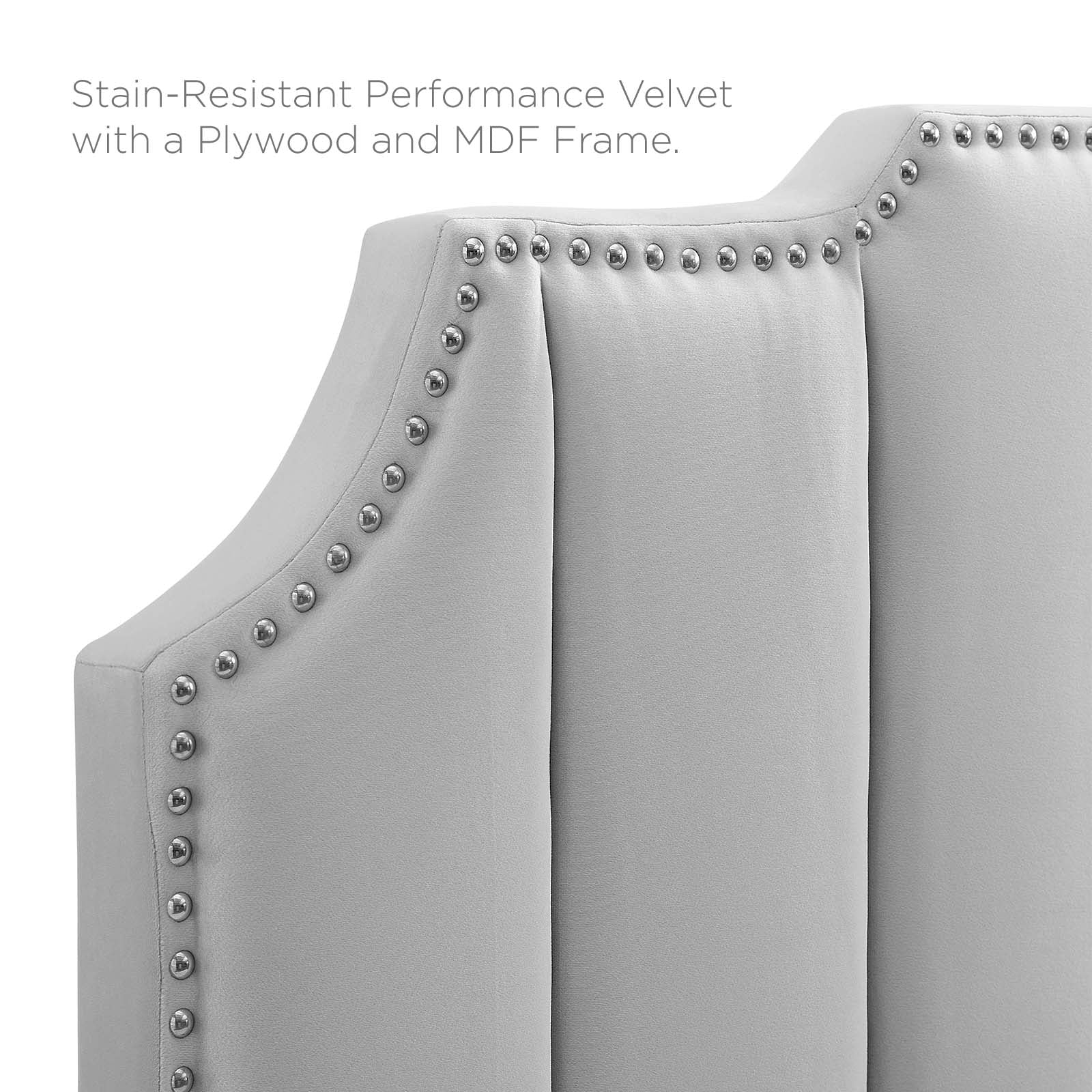 Colette Queen Performance Velvet Platform Bed By Modway - MOD-6585 | Beds | Modishstore - 38
