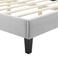 Colette Queen Performance Velvet Platform Bed By Modway - MOD-6585 | Beds | Modishstore - 45