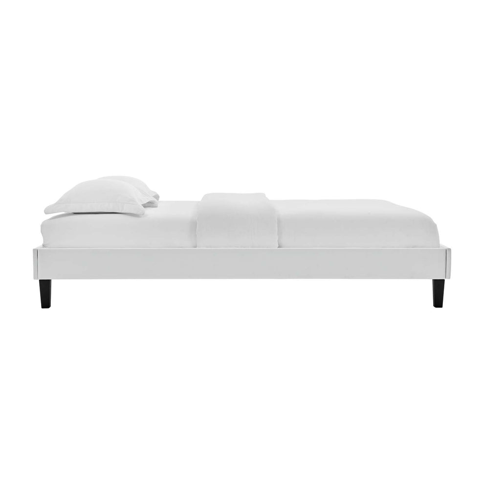 Colette Queen Performance Velvet Platform Bed By Modway - MOD-6585 | Beds | Modishstore - 47