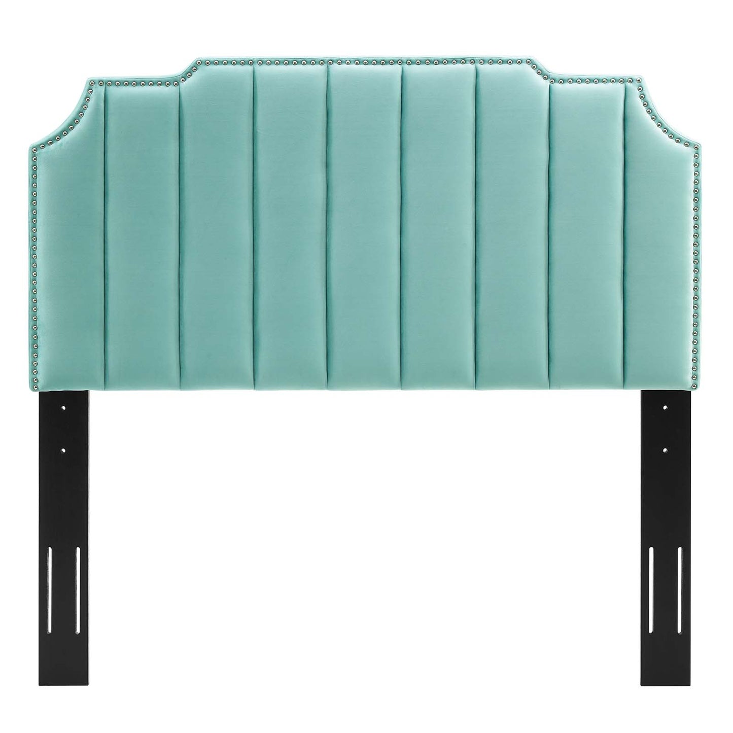 Colette Queen Performance Velvet Platform Bed By Modway - MOD-6585 | Beds | Modishstore - 51