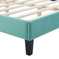 Colette Queen Performance Velvet Platform Bed By Modway - MOD-6585 | Beds | Modishstore - 61