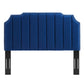 Colette Queen Performance Velvet Platform Bed By Modway - MOD-6585 | Beds | Modishstore - 66
