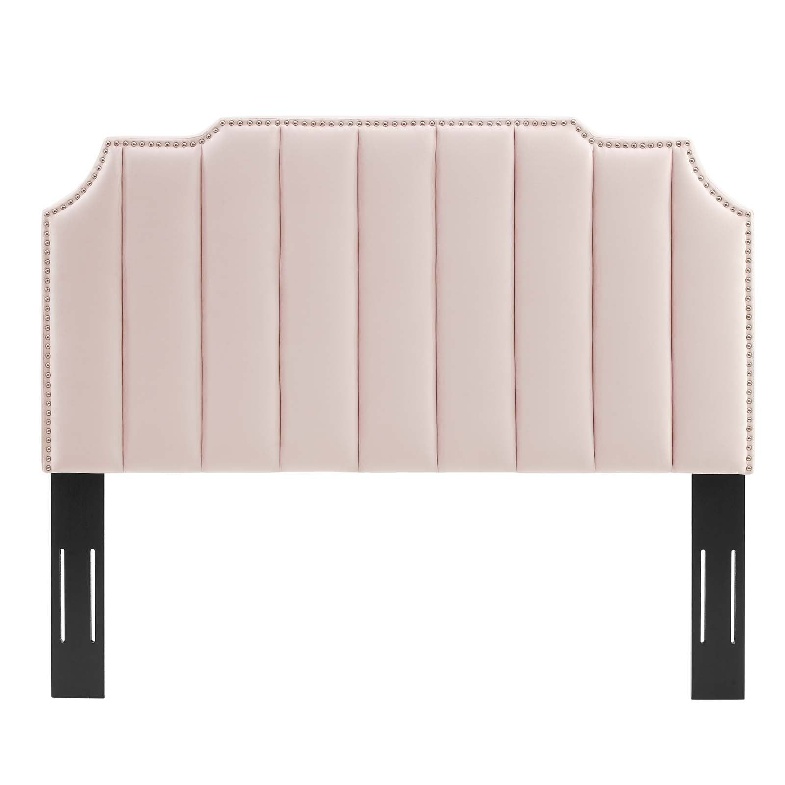 Colette Queen Performance Velvet Platform Bed By Modway - MOD-6585 | Beds | Modishstore - 82