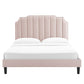 Colette Queen Performance Velvet Platform Bed By Modway - MOD-6585 | Beds | Modishstore - 92