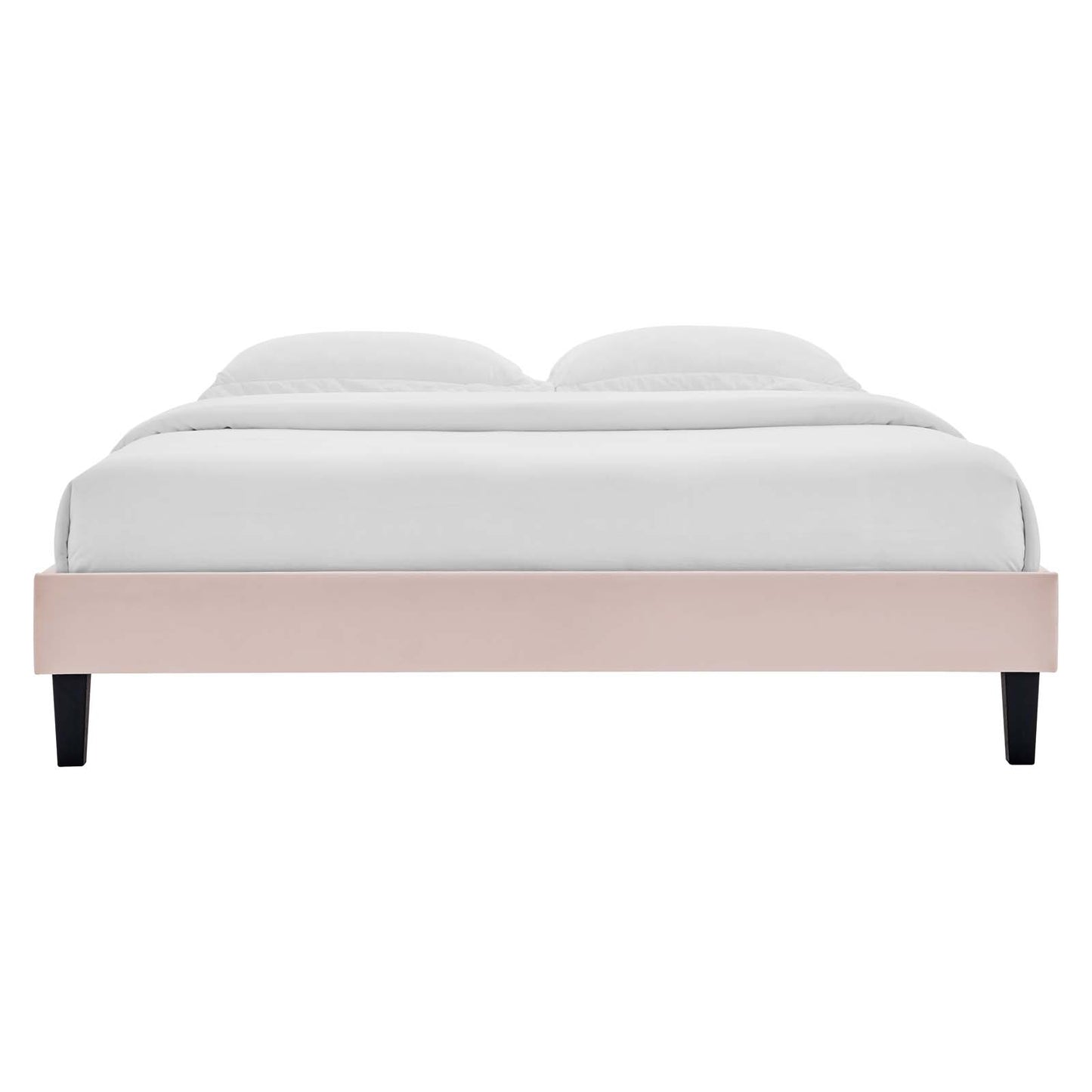 Colette Queen Performance Velvet Platform Bed By Modway - MOD-6585 | Beds | Modishstore - 96