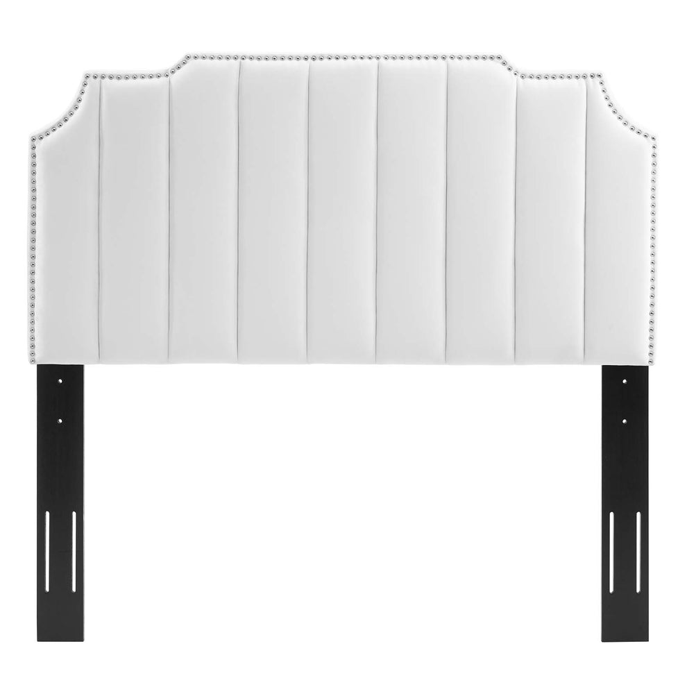 Colette Queen Performance Velvet Platform Bed By Modway - MOD-6585 | Beds | Modishstore - 115