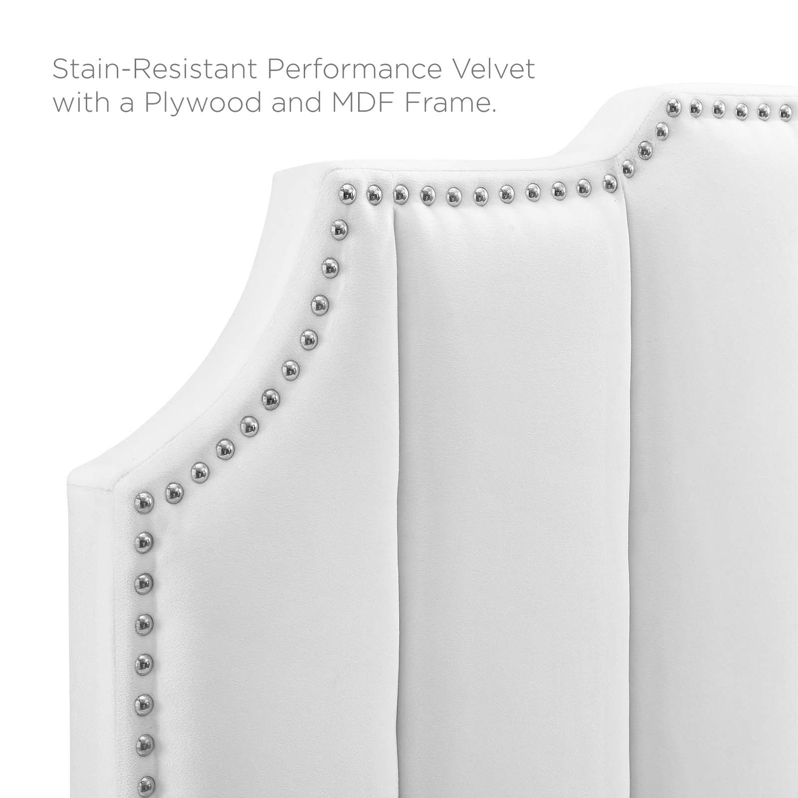 Colette Queen Performance Velvet Platform Bed By Modway - MOD-6585 | Beds | Modishstore - 118