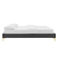 Reagan Queen Performance Velvet Platform Bed By Modway - MOD-6586 | Beds | Modishstore - 16