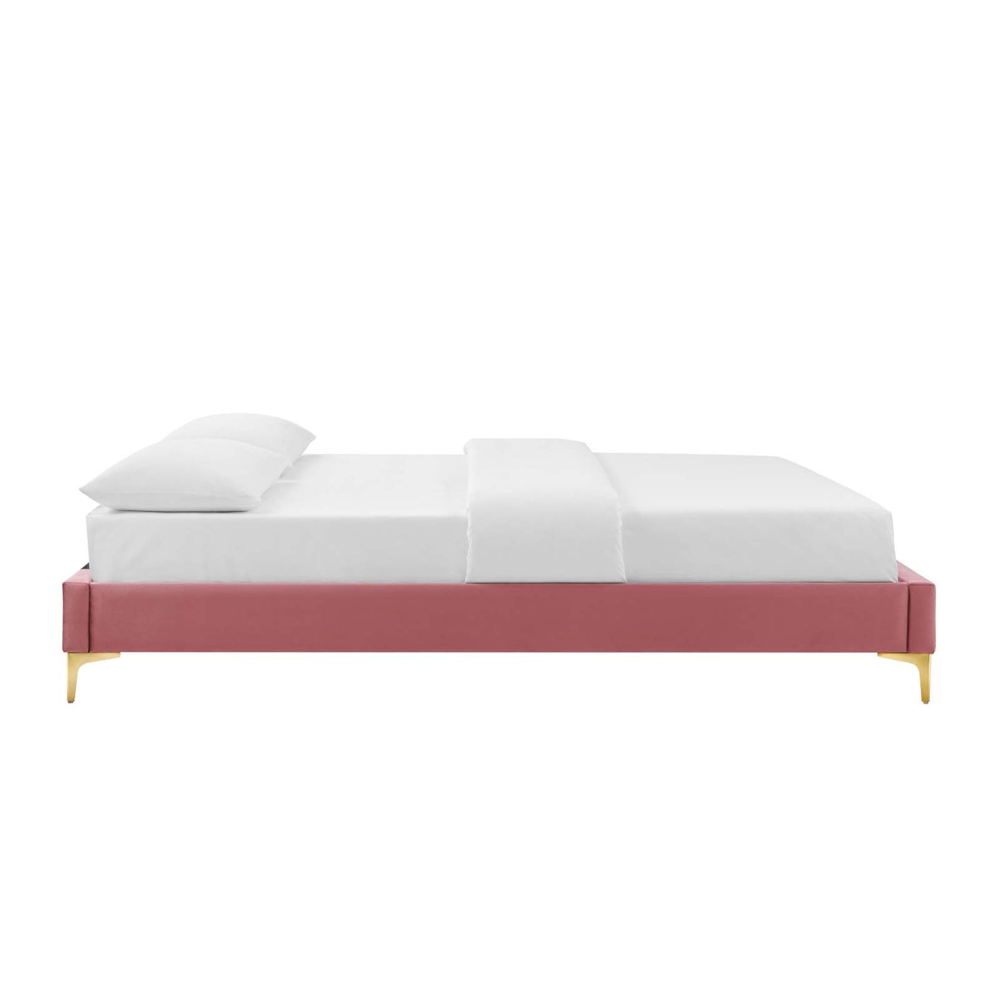 Reagan Queen Performance Velvet Platform Bed By Modway - MOD-6586 | Beds | Modishstore - 32