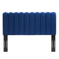 Reagan Queen Performance Velvet Platform Bed By Modway - MOD-6586 | Beds | Modishstore - 66
