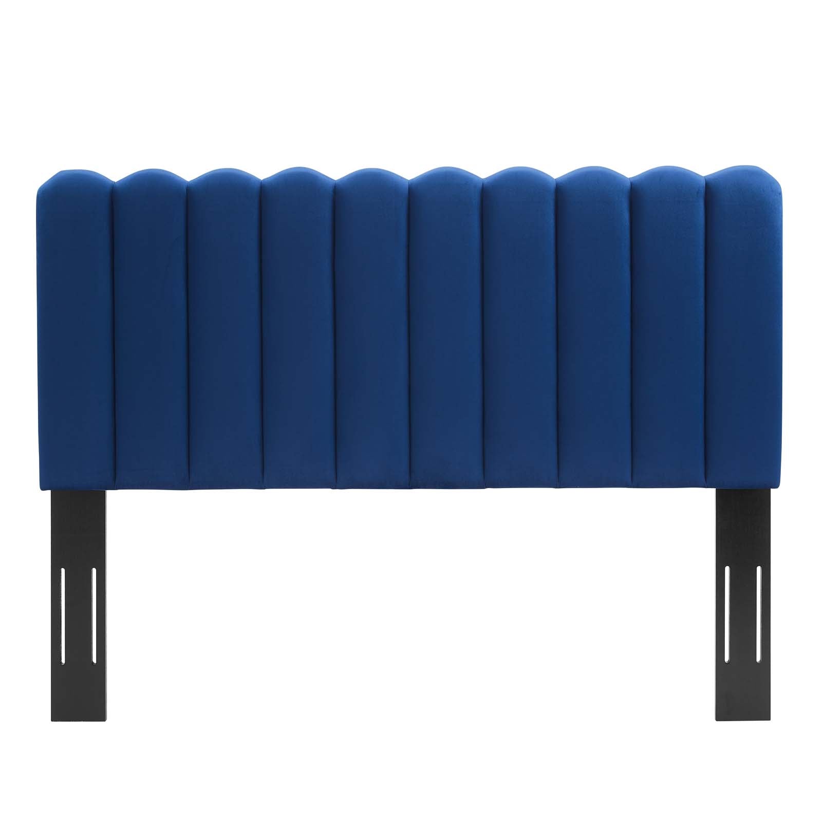 Reagan Queen Performance Velvet Platform Bed By Modway - MOD-6586 | Beds | Modishstore - 66