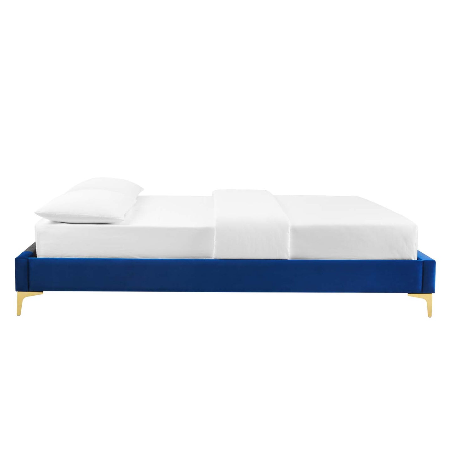 Reagan Queen Performance Velvet Platform Bed By Modway - MOD-6586 | Beds | Modishstore - 80