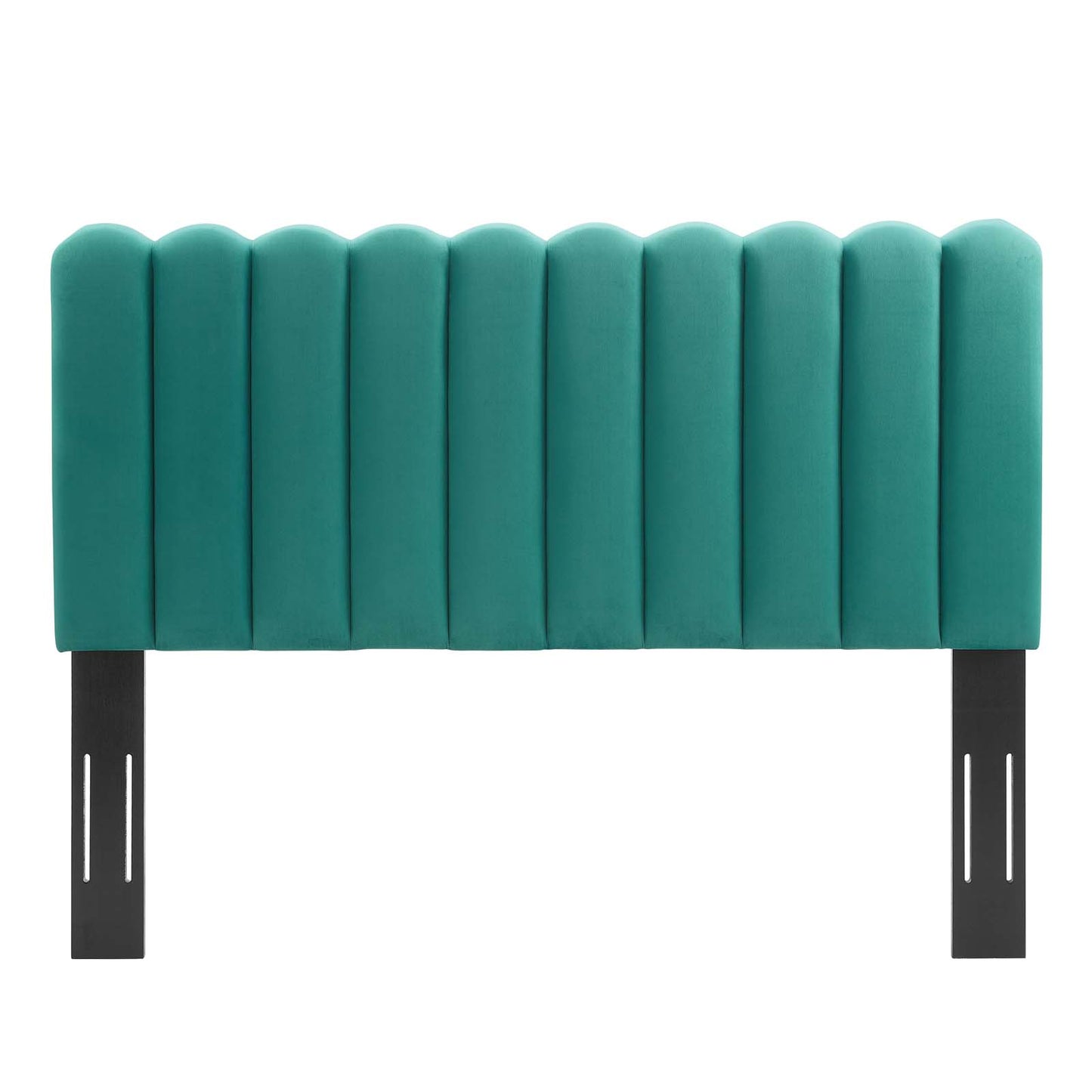 Reagan Queen Performance Velvet Platform Bed By Modway - MOD-6586 | Beds | Modishstore - 82